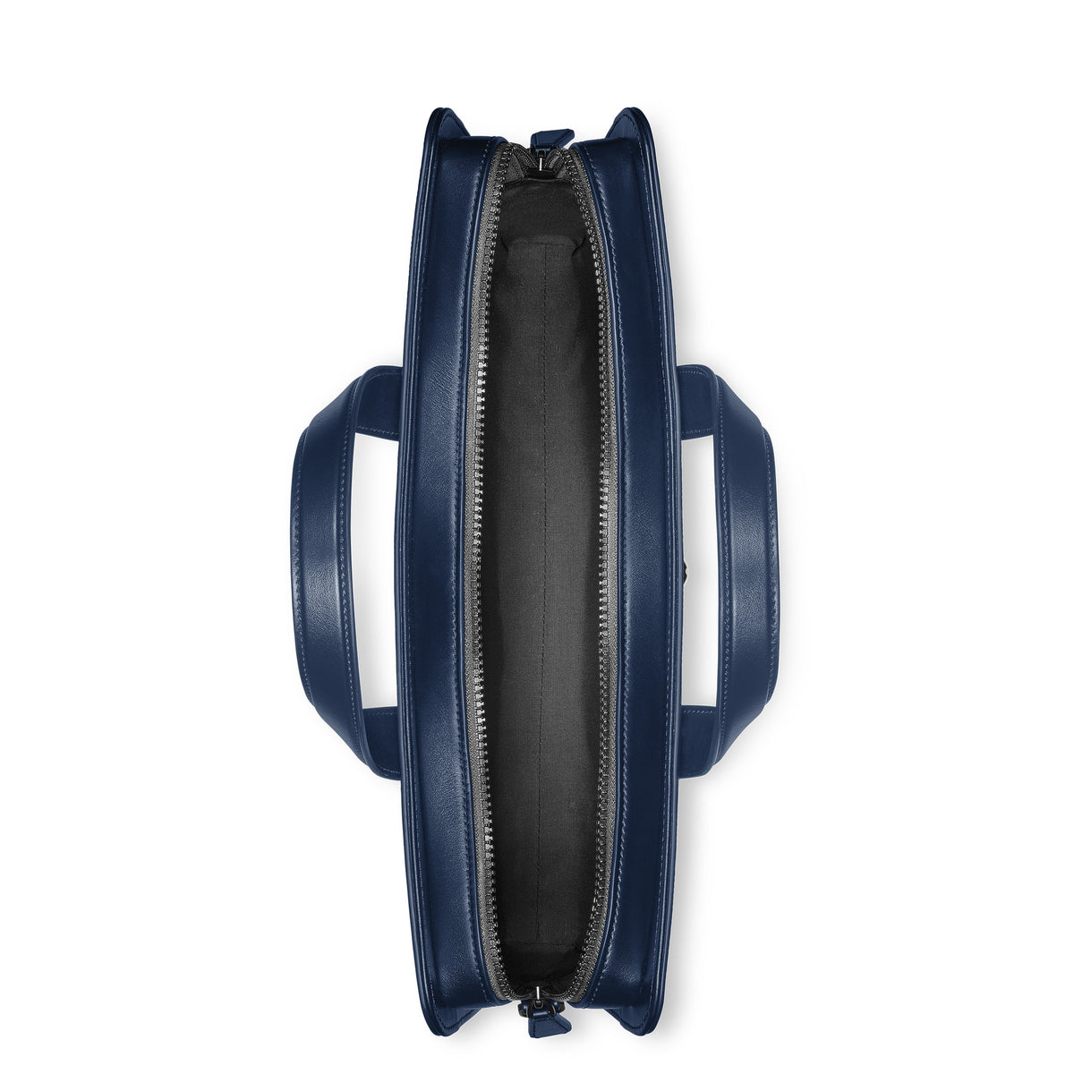 Montblanc Flache Schreibmappe aus Extreme Leder – Tintenblau – Ansicht 6
