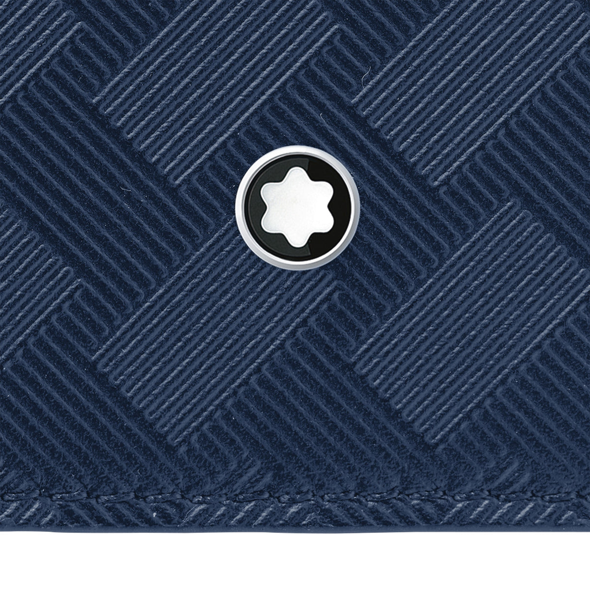 Montblanc Brieftasche 6 cc aus Extreme Leder – Tintenblau – Ansicht 6