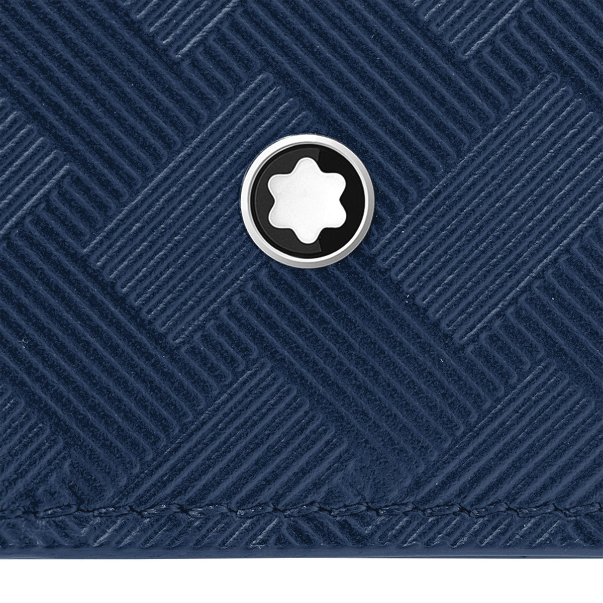 Montblanc Kartenetui 4 cc aus Extreme Leder – Tintenblau – Ansicht 6