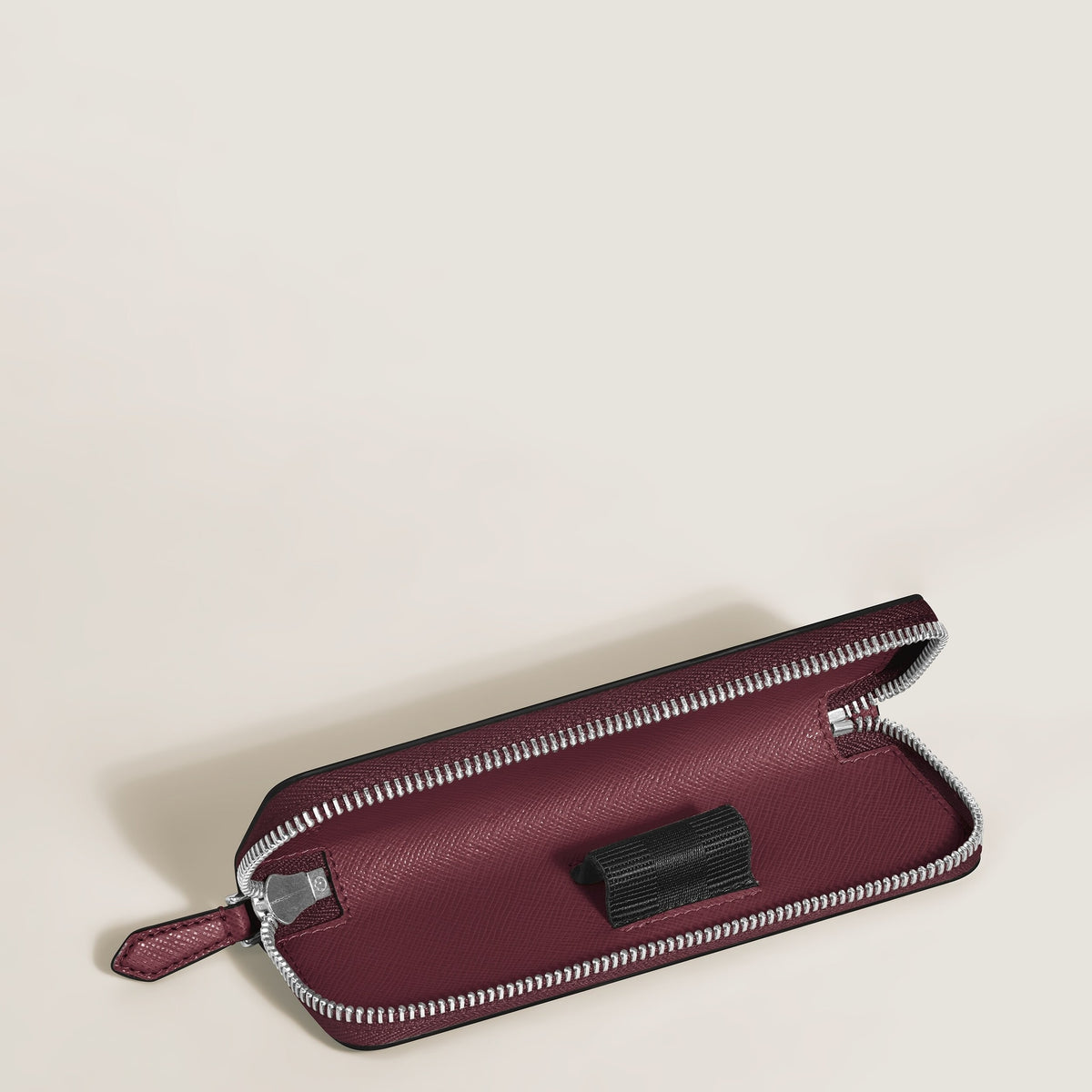 Montblanc Etui für 1 Schreibgerät mit Reißverschluss aus Sartorial Leder (MB199382) – Ansicht 4