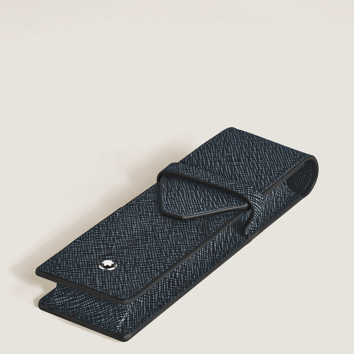 Montblanc Etui Envelope für 2 Schreibgeräte – Twilight Blue – Ansicht 3