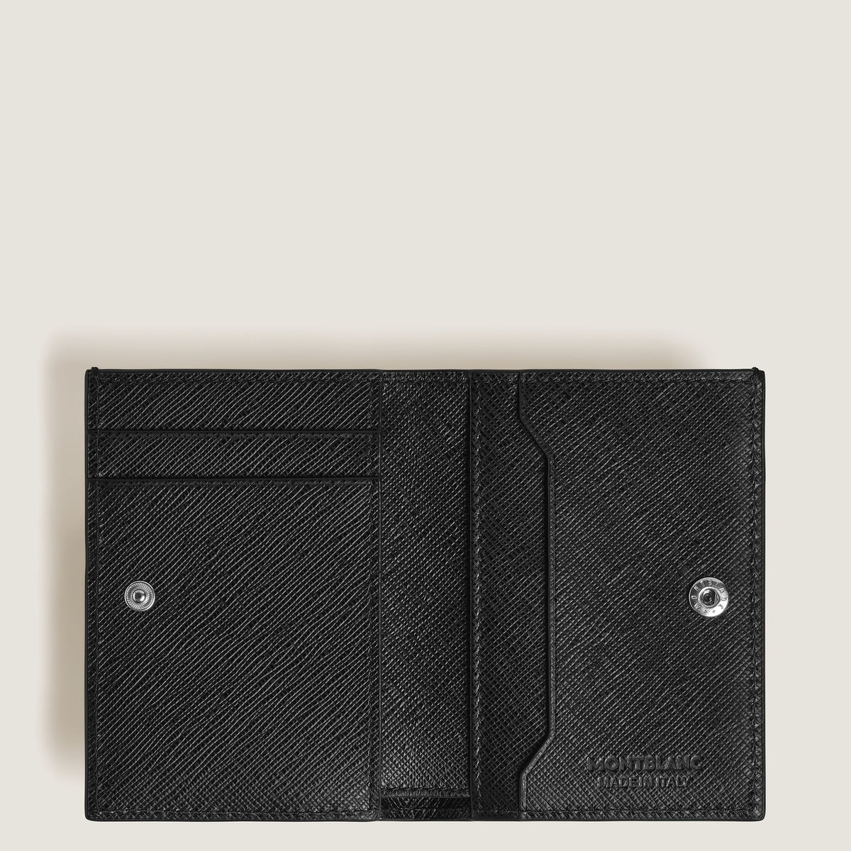 Montblanc Mini Brieftasche 4 cc aus Sartorial Leder – Twilight Blue – Ansicht 5