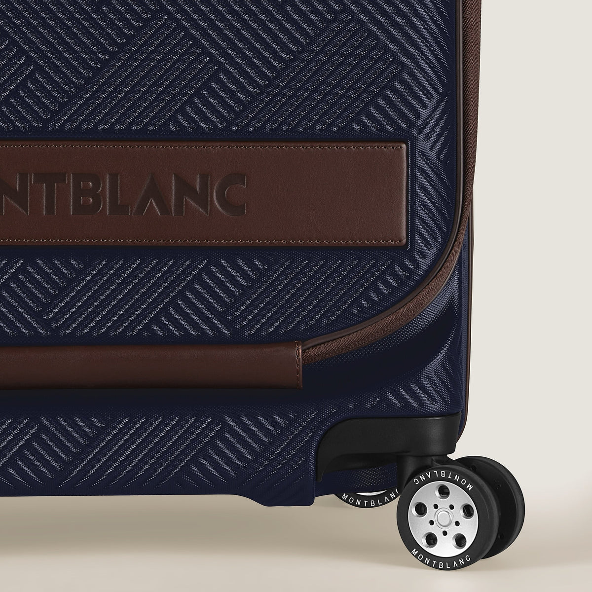 Montblanc MY4810 Kabinenkoffer mit Vordertasche – Dunkelbraun – Ansicht 10