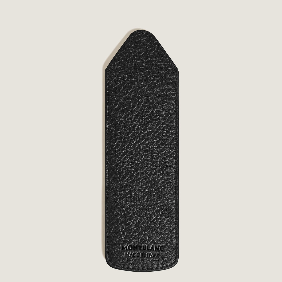 Montblanc Hülle für 1 Schreibgerät aus Grain Leder – Schwarz – Ansicht 2
