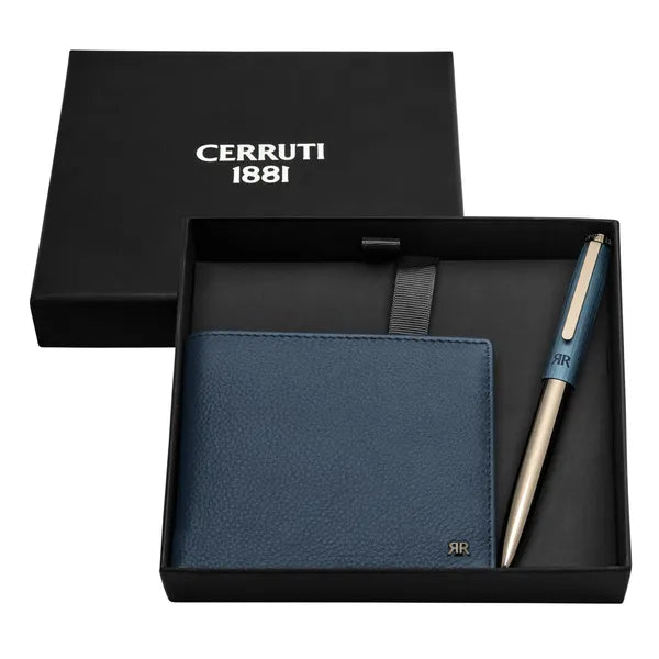 Cerruti 1881, Abbey Writing Set, matte, black