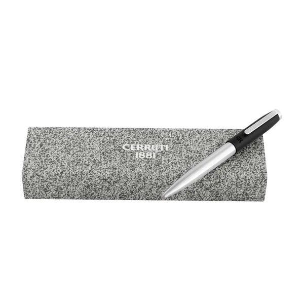 Cerruti 1881 Kugelschreiber Rivington Black & Chrome