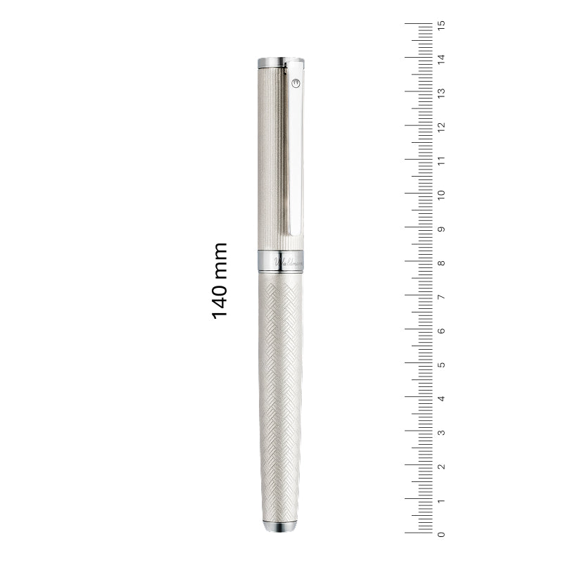Waldmann Füller Nova Silber, 18Kt, mattiert