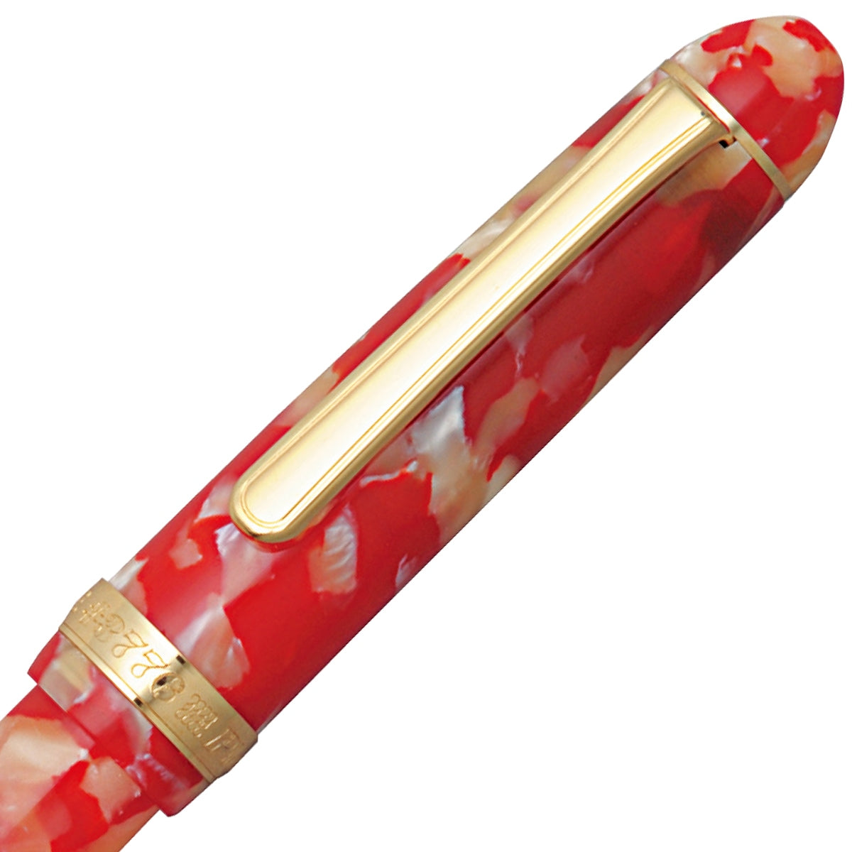 Platinum, Füller, #3776 Century Celluloid, 14Kt, Koi