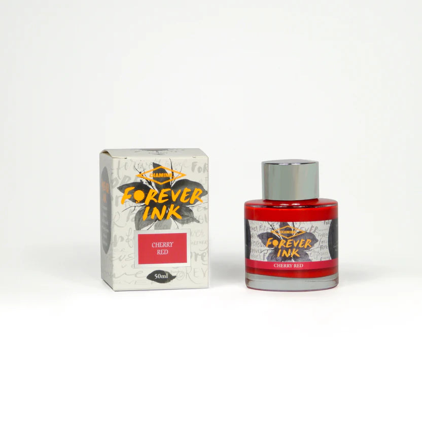 Diamine, Tintenglas Forever Ink, 50ml, Cherry Red