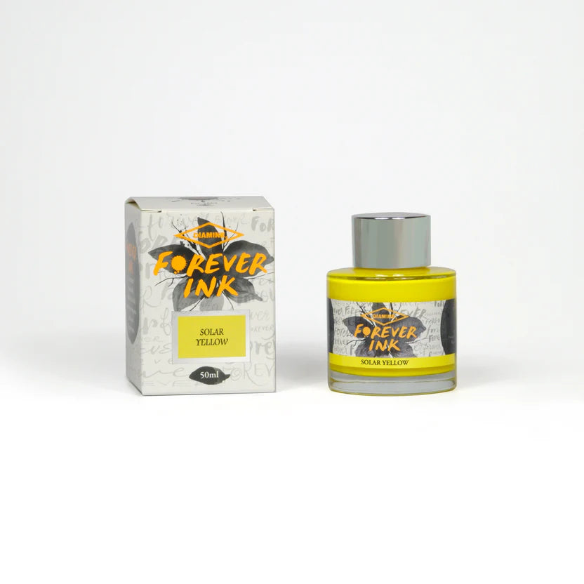 Diamine, Tintenglas Forever Ink, 50ml, Solar Yellow