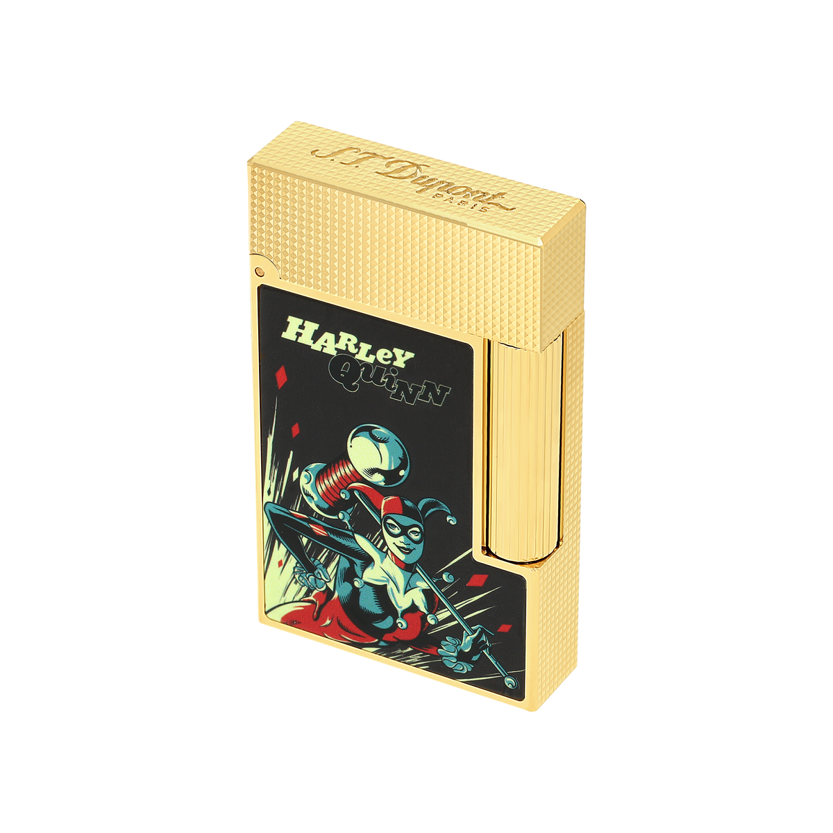 ST Dupont Feuerzeug Ligne 2 Dc Comics, Ltd. Edt., Golden