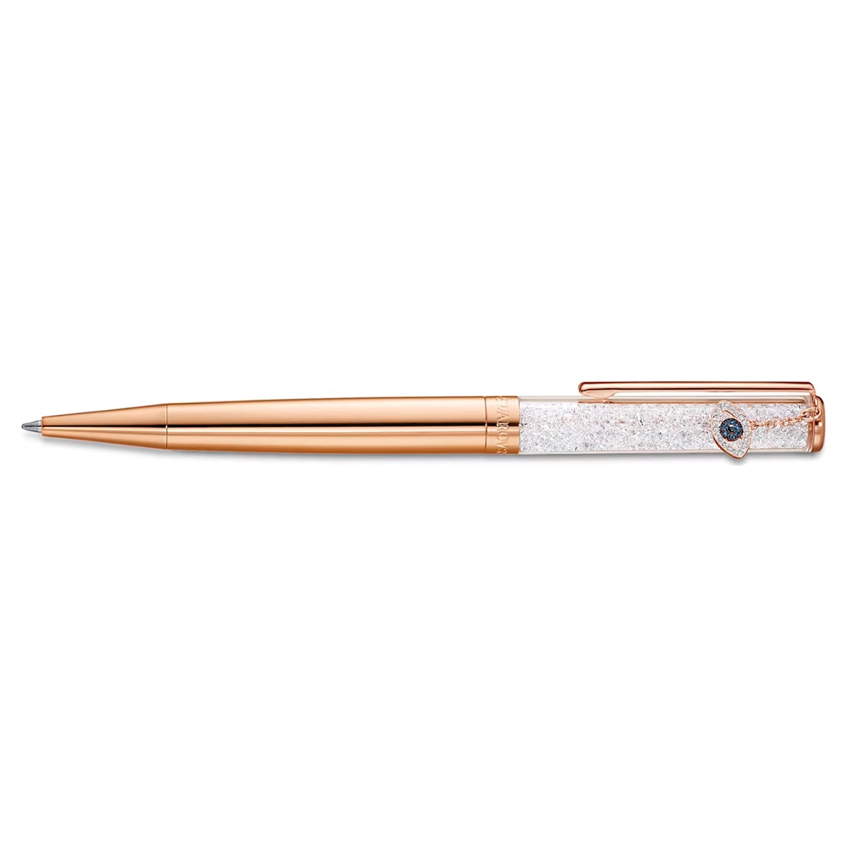 Swarovski Crystalline Evil Eye Ballpoint Pen, rose gold, pink-rose