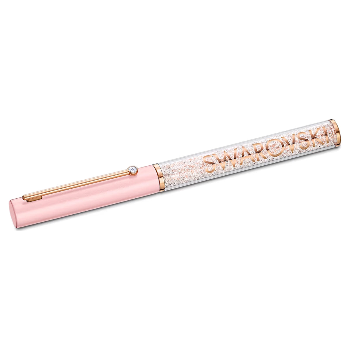 Swarovski Crystalline ballpoint pen, rose gold, pink-rose