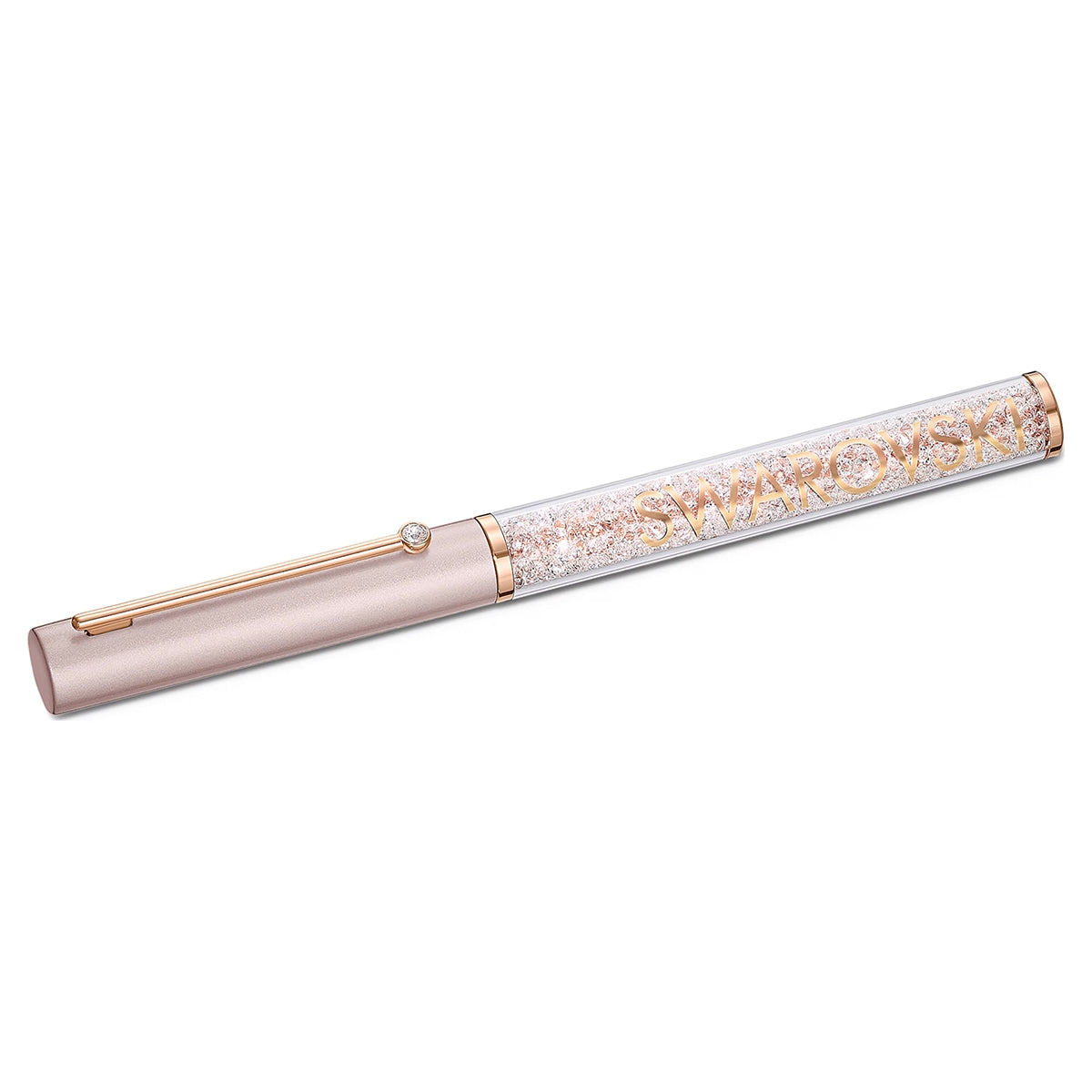 Swarovski Crystalline rose gold ballpoint pen, pink-rose
