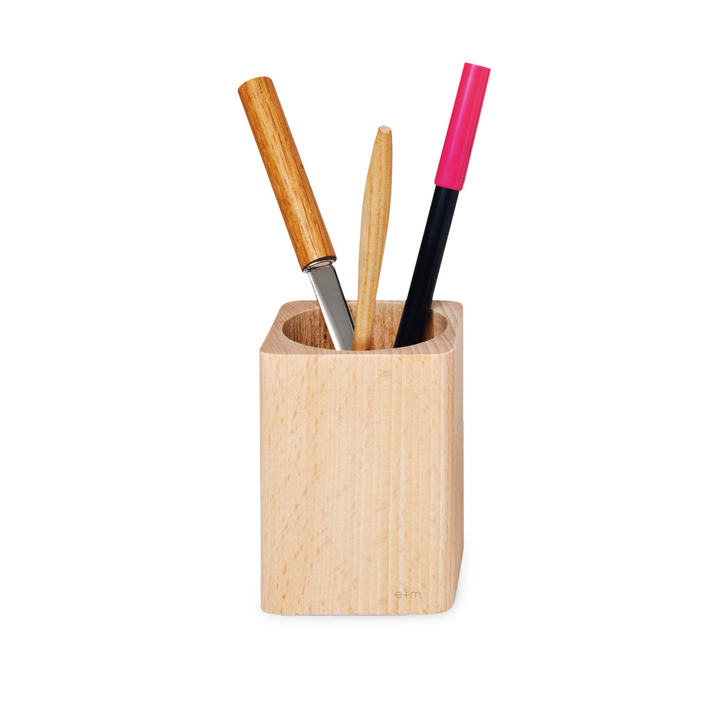 e+m Holzprodukte GmbH Büro-Accessoires OFFICE ROCK L natur