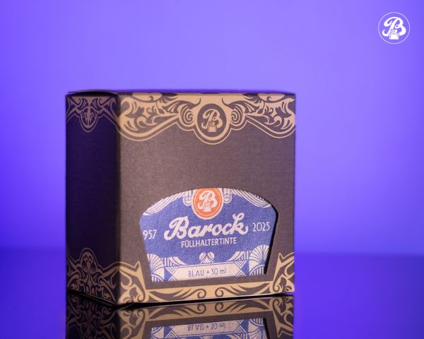 Barock Füllhaltertinte Limitierte Edition 2025 Blau