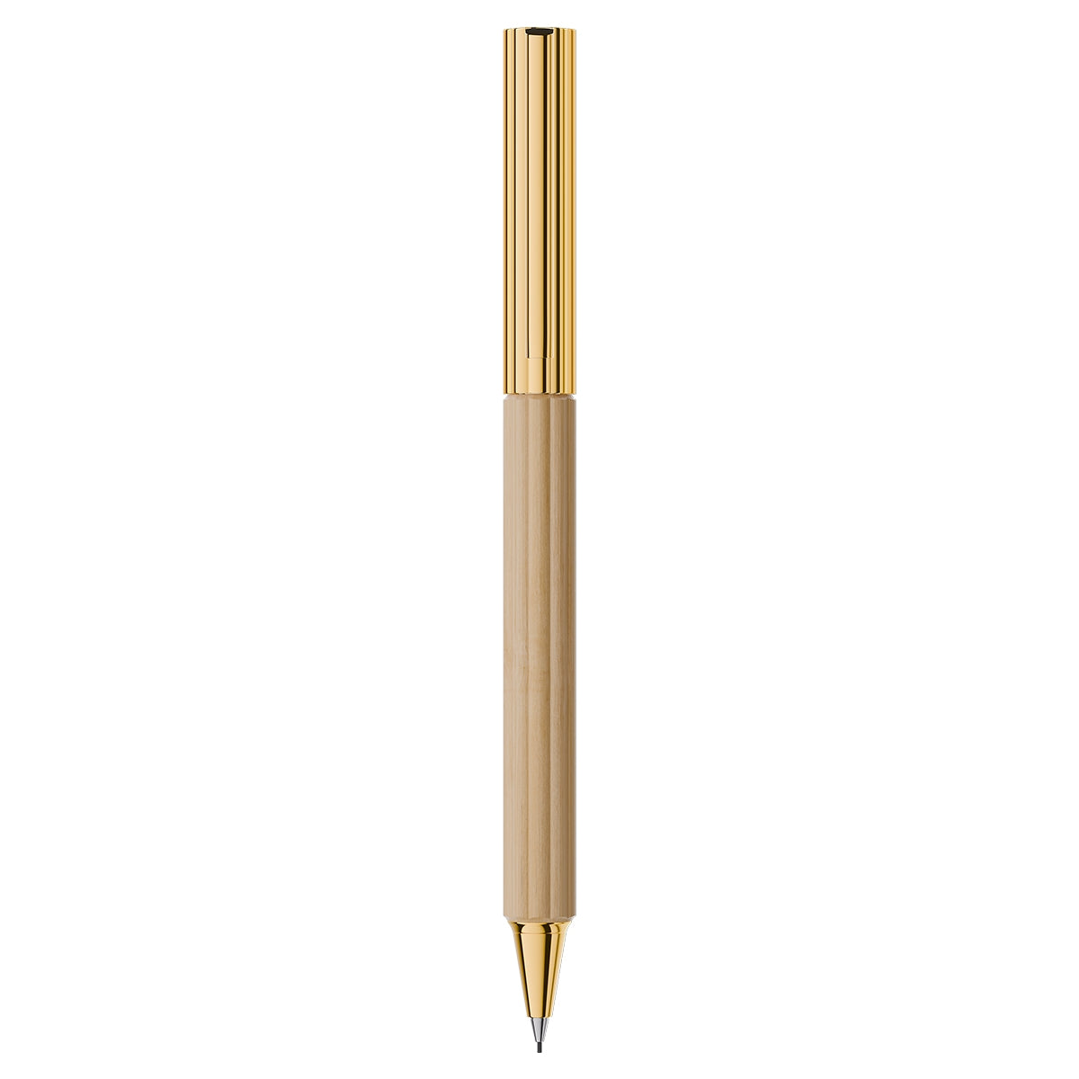 Graf von Faber-Castell Propelling Pencil Bloom Hornbeam, gold-plated, 0.5mm, cream