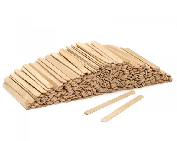 Octopus Fluids Wooden Stirring Spatula, Natural Collection, 11.4 cm