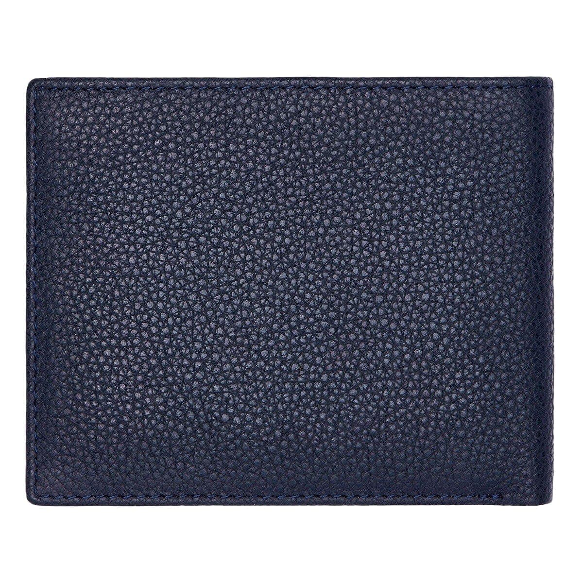 HUGO BOSS Brieftasche, Classic mit Klappe Grained, Navy, 7