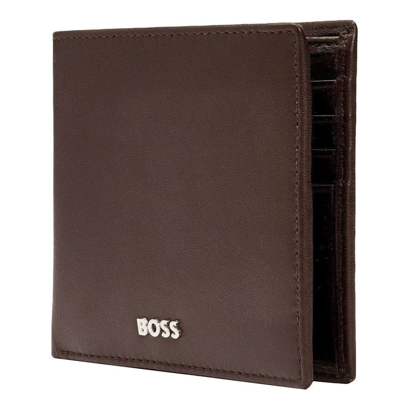 HUGO BOSS Brieftasche, Classic Smooth, Brown, 6