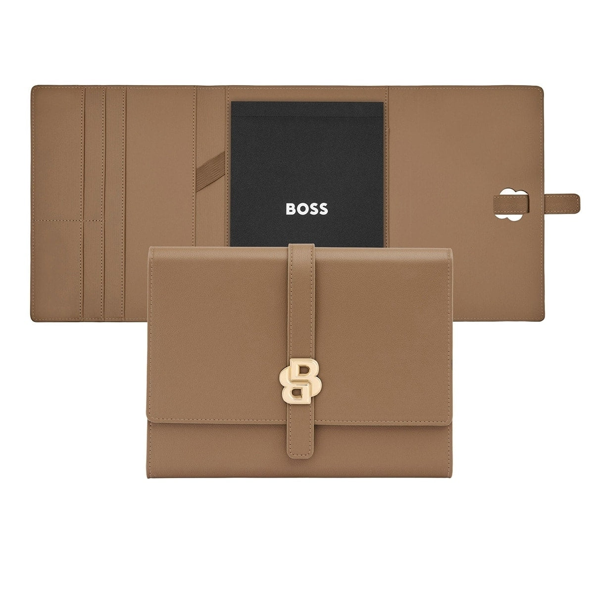 HUGO BOSS Konferenzordner Double B A5, Camel - 6