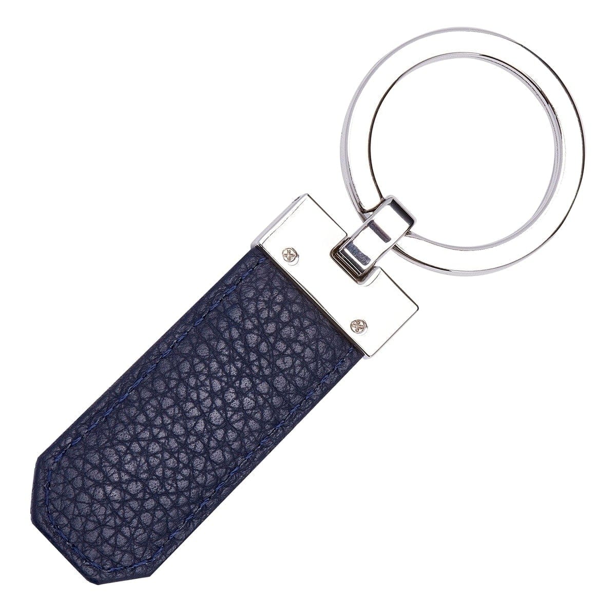HUGO BOSS Schlüsselanhänger, Classic Grained, Navy, 4