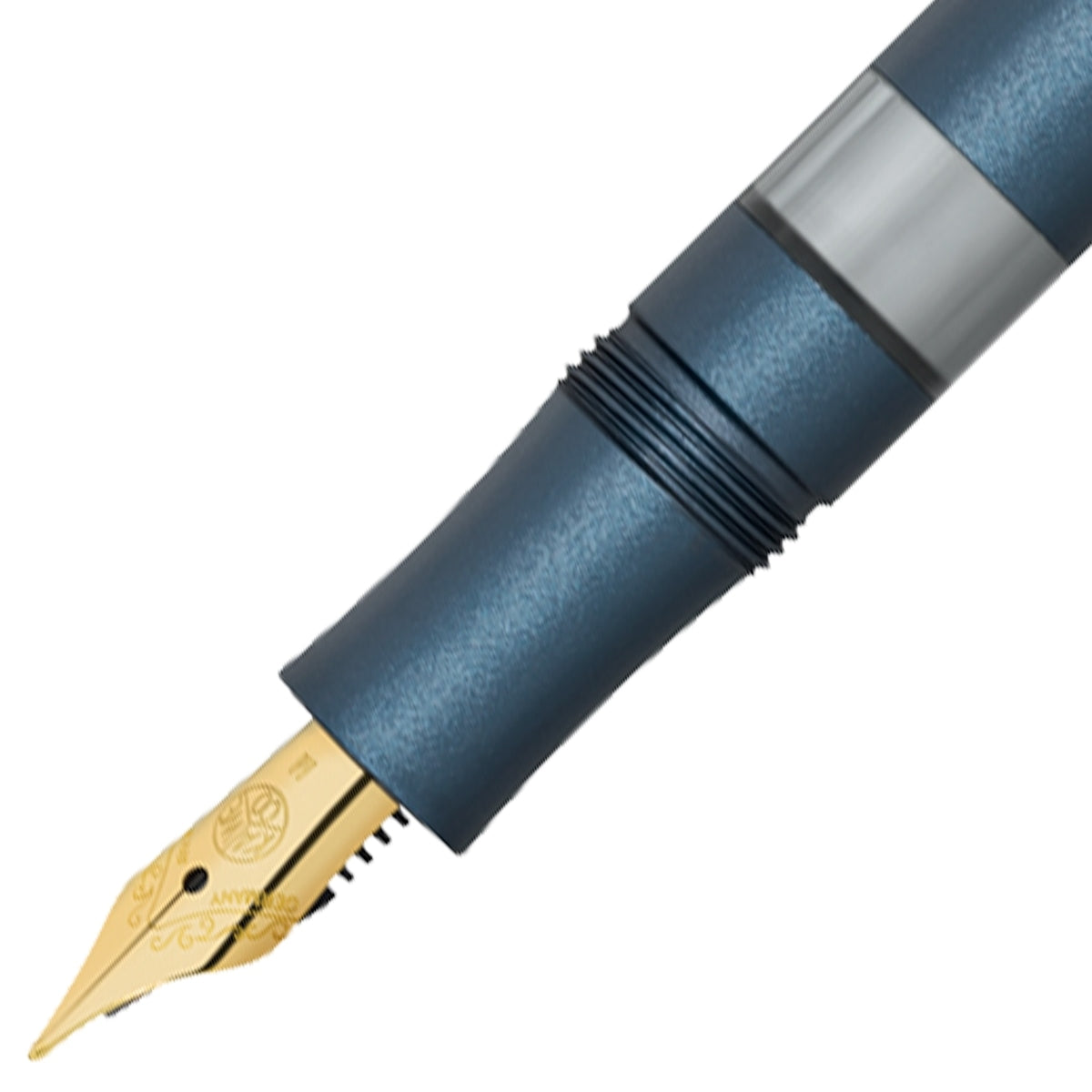 Kaweco Fountain Pen, AL Sport Inkwell With Transparent Ink Window, Navy