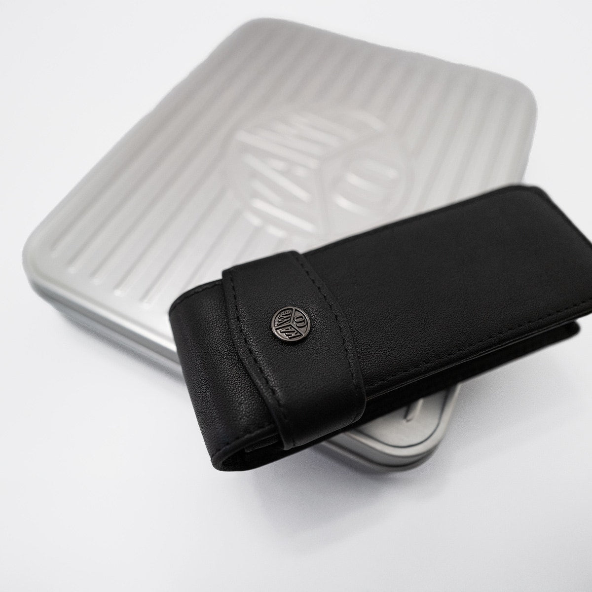 Kaweco, pen case, for 2 writing instruments with flap for Sport, black