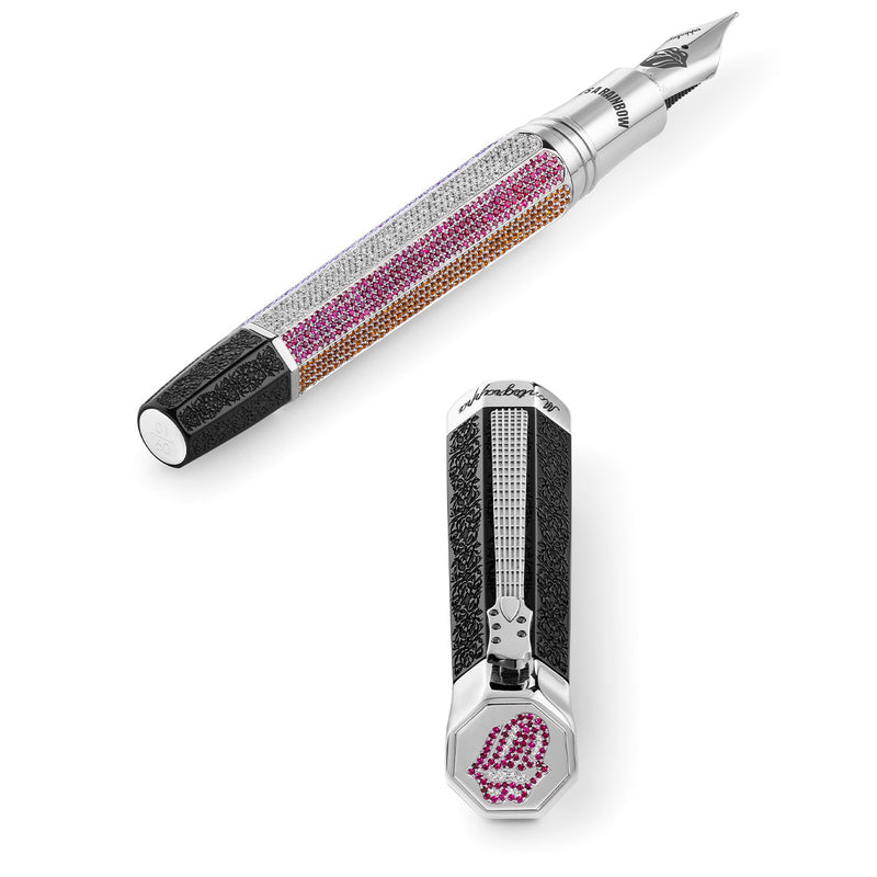 Montegrappa, Füller, Rolling Stones Legacy Sixty, 18Kt, She's a Rainbow - Styleshot, 2