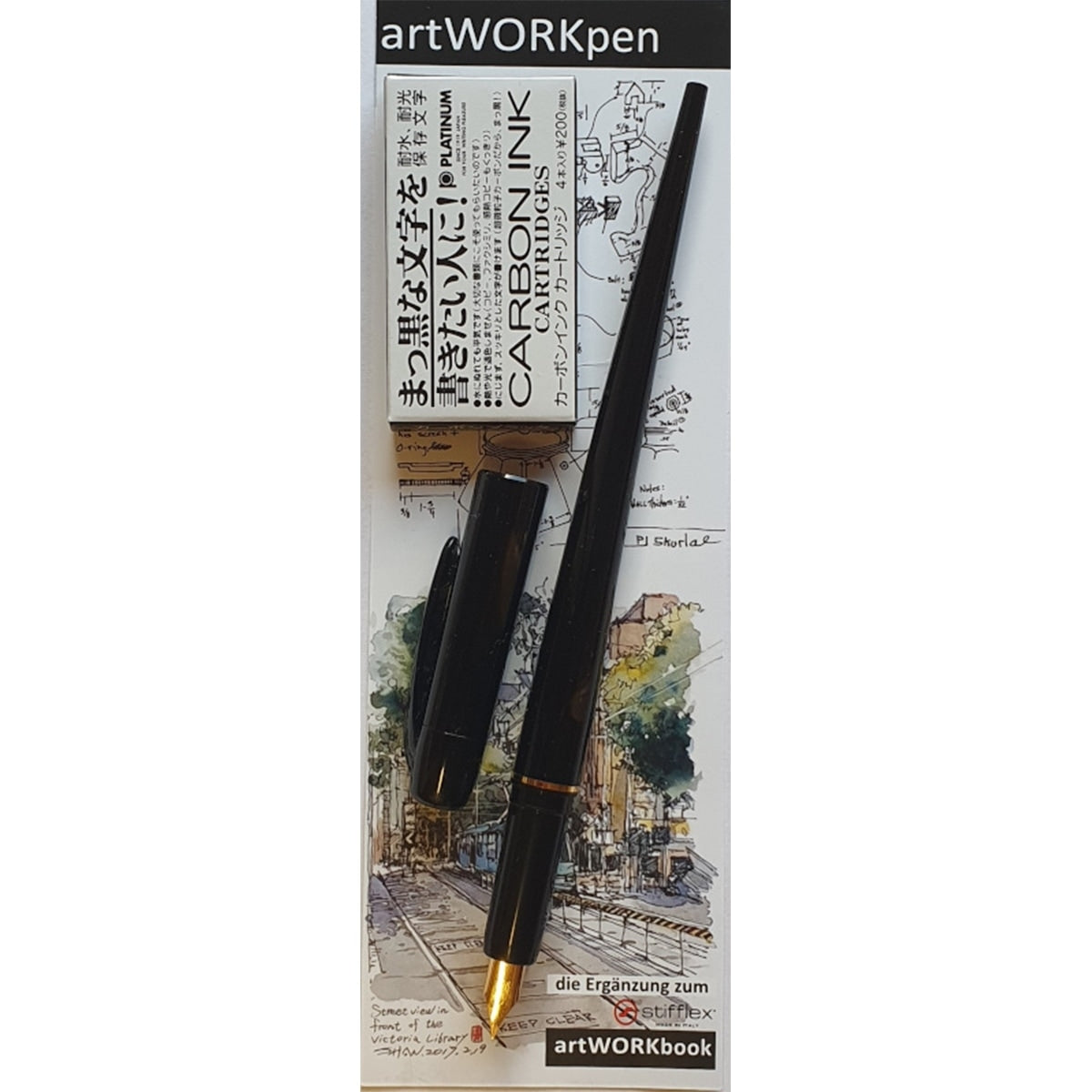 Platinum, Pen Set, artWORK black