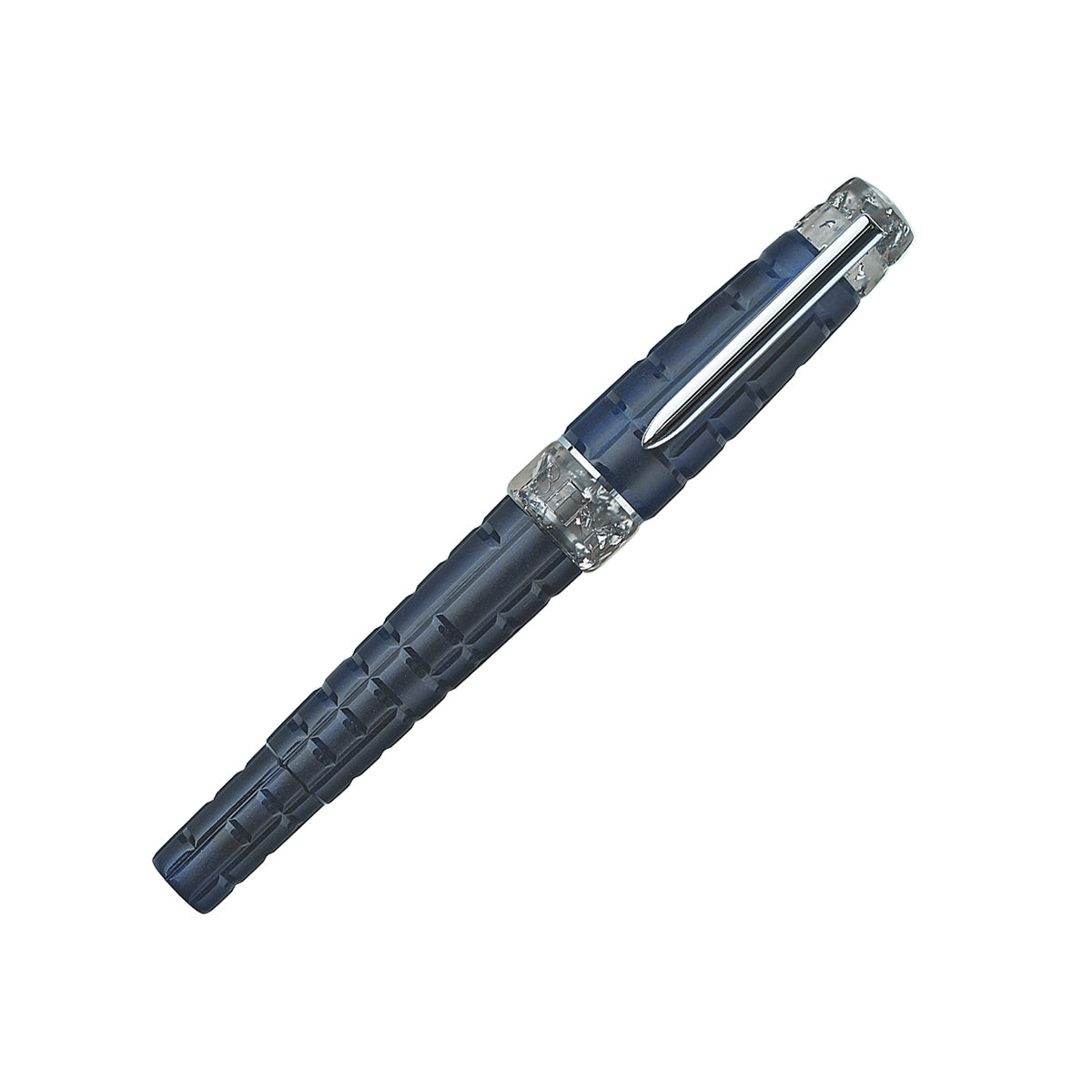 BENU Tessera Fountain Pen, Silver, Galena