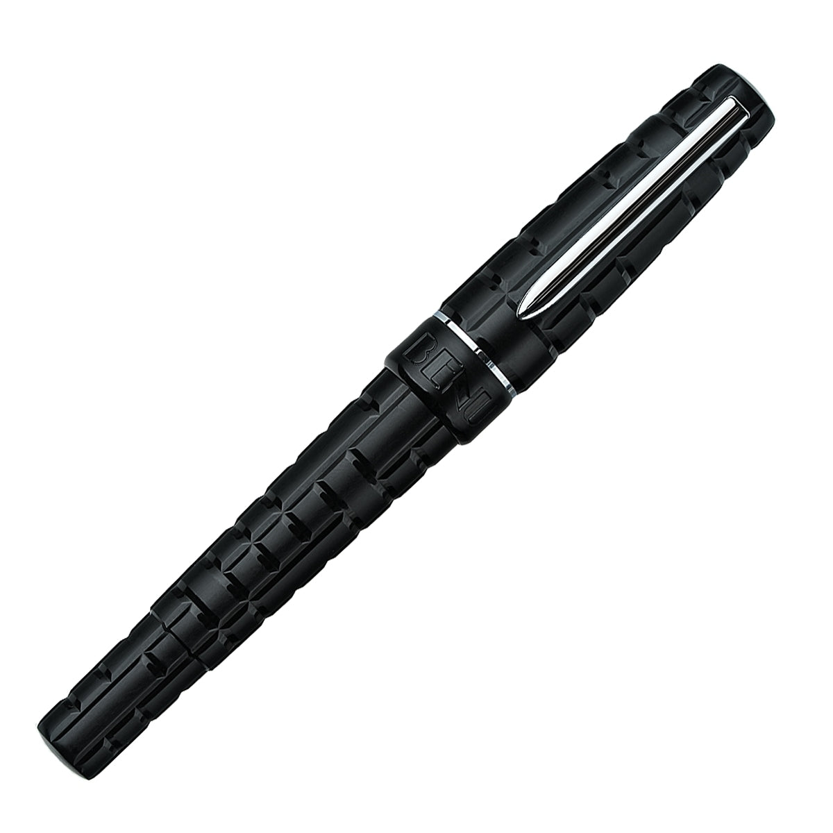 Stylo plume BENU Tessera argent, Onyx