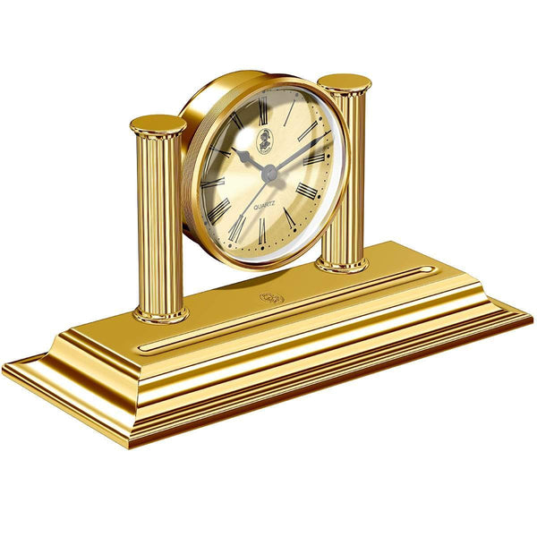 El Casco, Uhr, mit Stiftablage, 23 Karat vergoldet-1