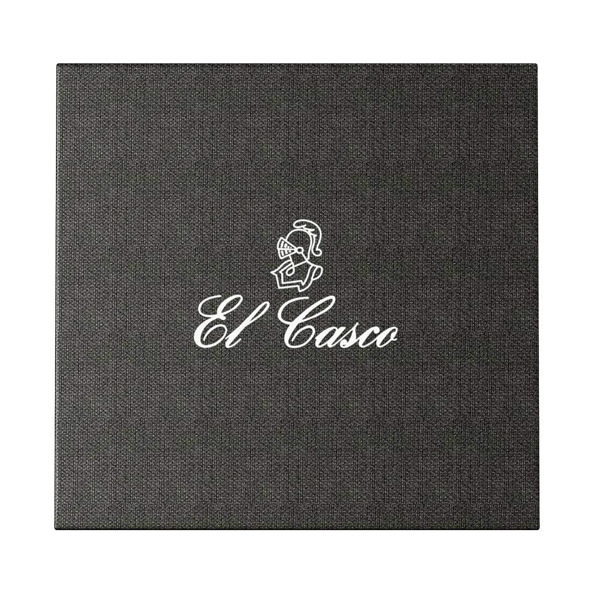 El Casco, Spitzmaschine, Schwarz & 23 Karat vergoldet-11