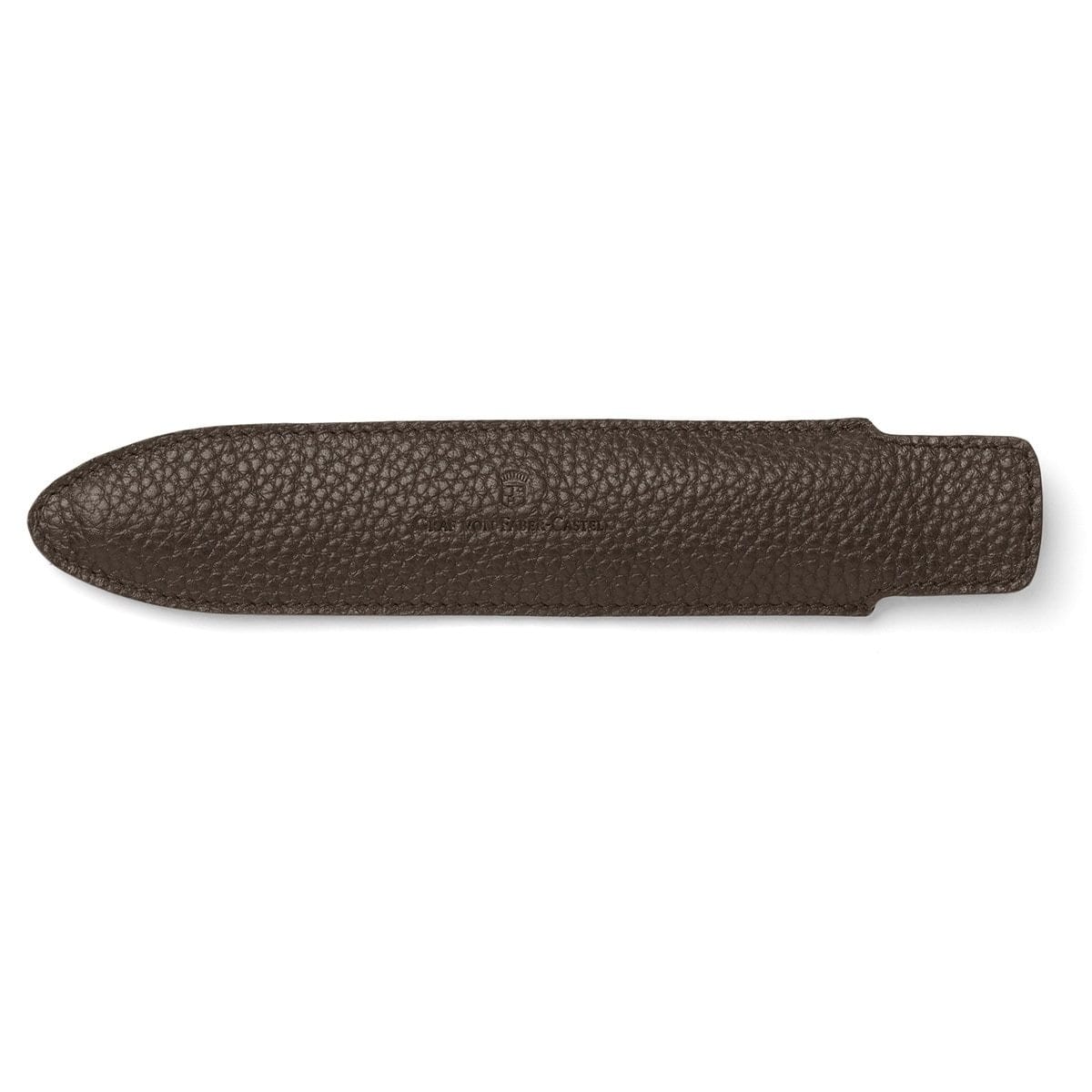 Graf von Faber-Castell, Stifteetui, 1er Cashmere lang, Dunkelbraun-2