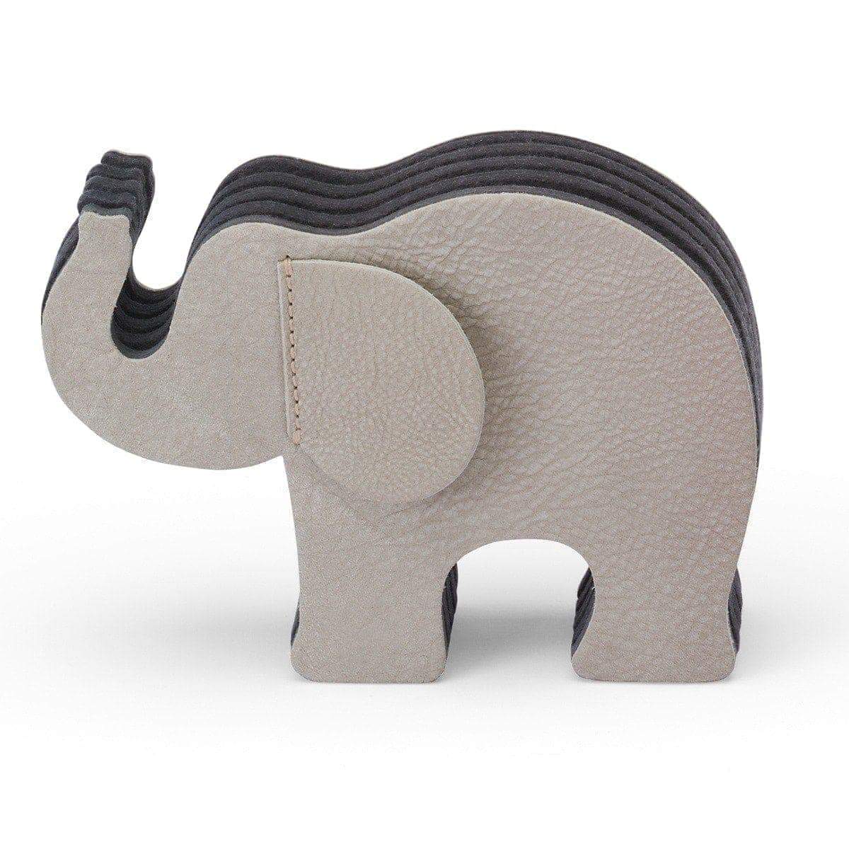 Graf von Faber-Castell, Stiftehalter, Elefant, M mit 12 Polychr., Grau-1