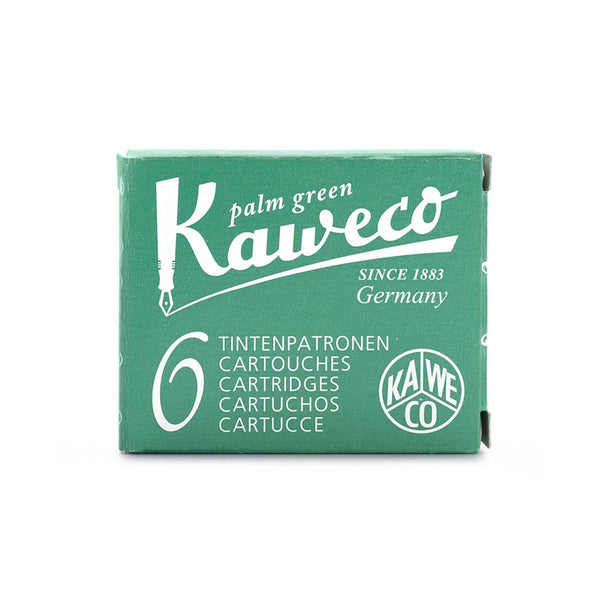Kaweco, Tintenpatronen, Grün, 6 Stück-1