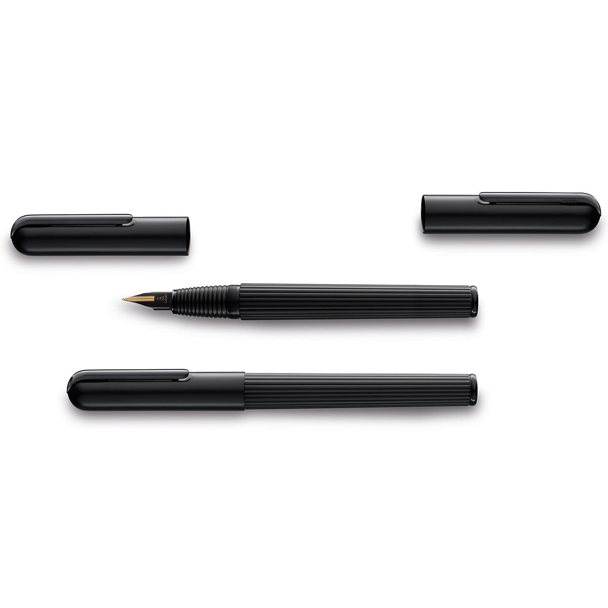 Lamy, Füller, Imporium, 14 Karat Goldfeder, Schwarz-4