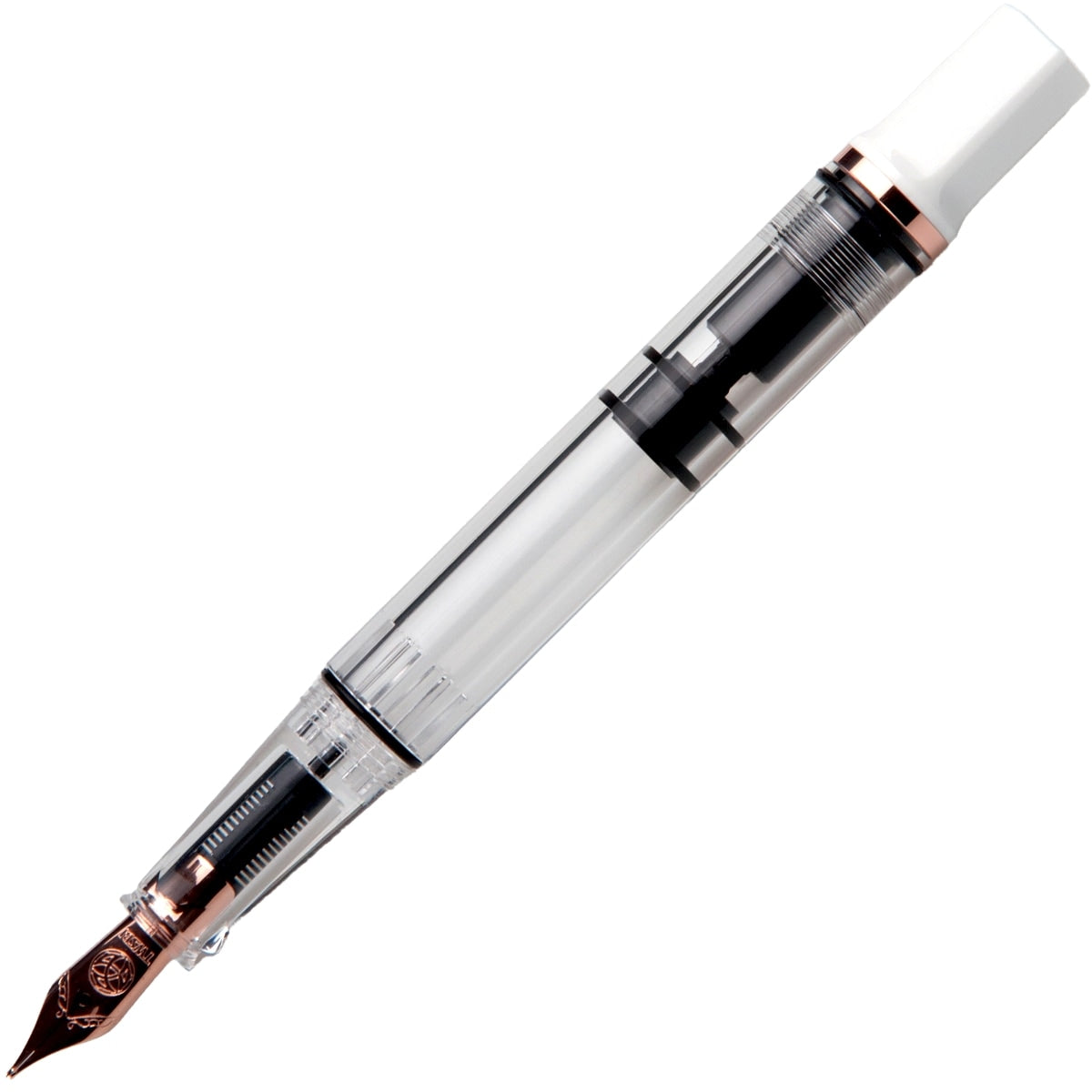 TWSBI ECO Kolbenfüllhalter Transparent Grün