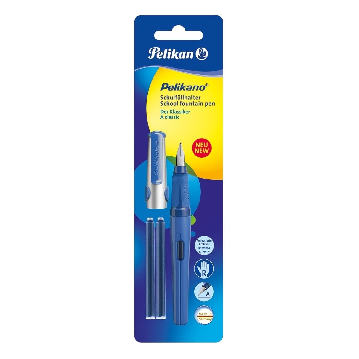 Pelikan, Schulfüller, Pelikano P480 , Blau-7