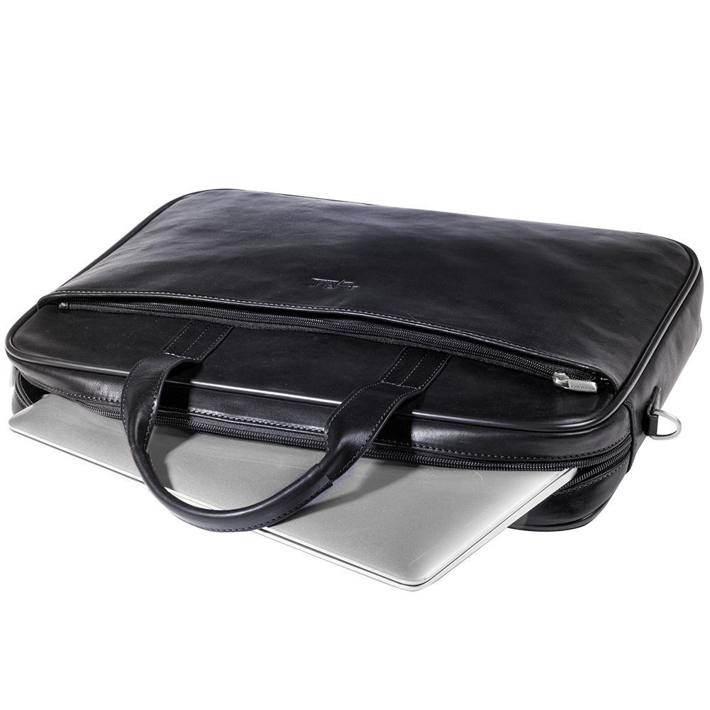 Tony Perotti, Laptoptasche, 1 Fach, Schwarz, edel-3