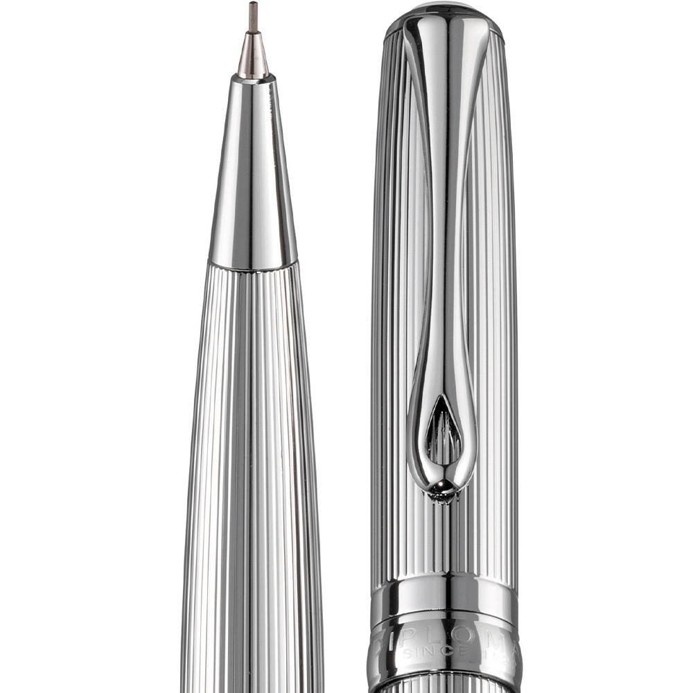 Diplomat, Bleistift, Excellence A2, guillochiert chrom-2