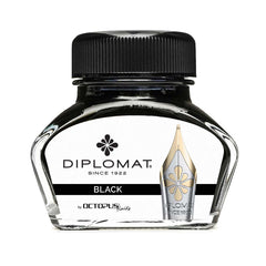 Diplomat, Tintenglas Octupus Ink, 30ml, Schwarz