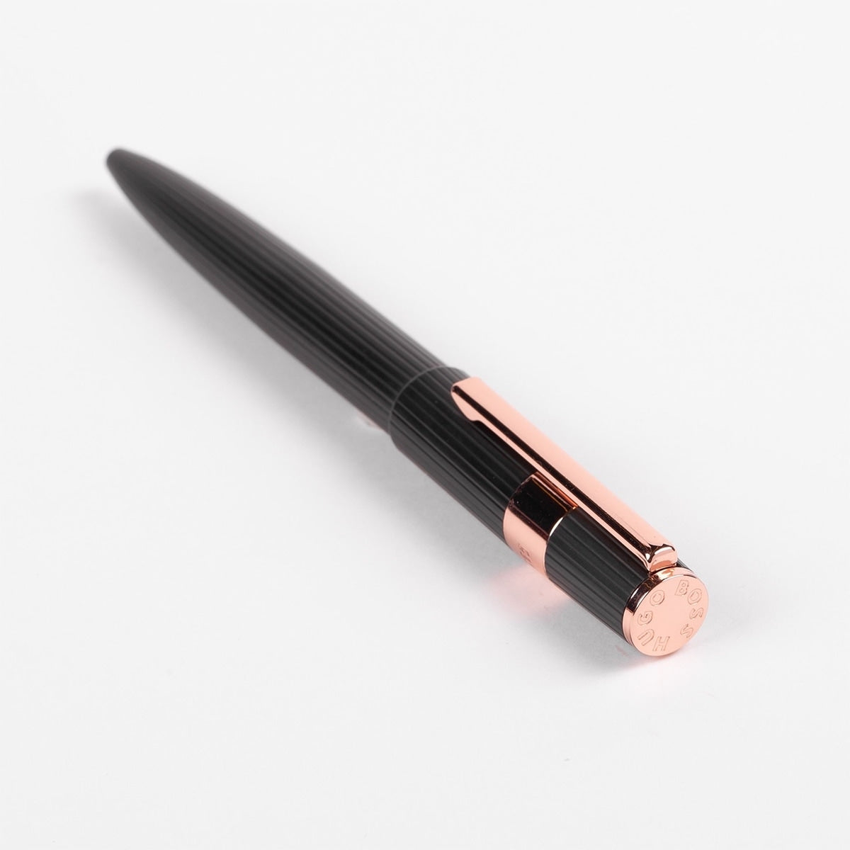 HUGO BOSS Kugelschreiber Gear Pinstripe Schwarz/Rose-5