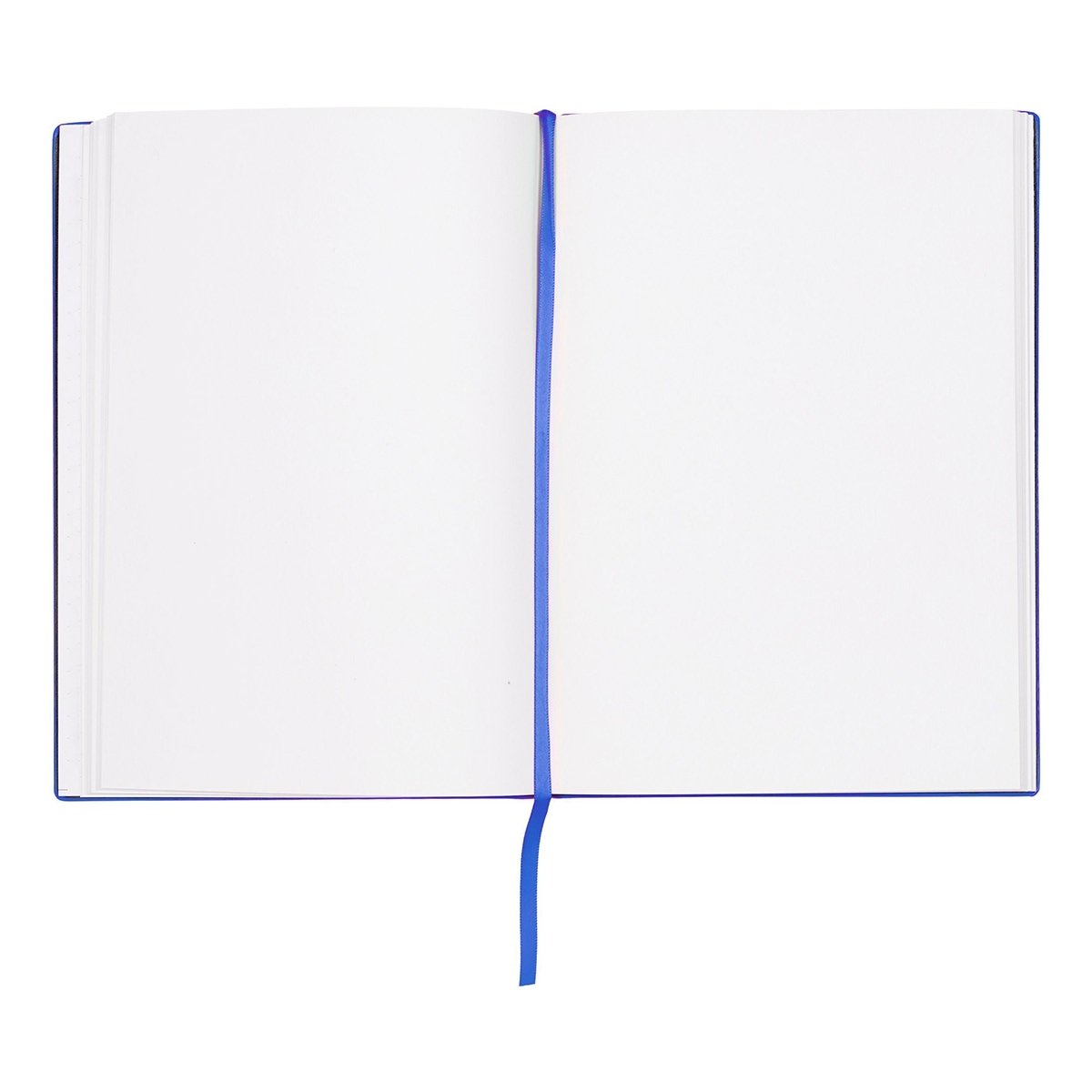 HUGO BOSS, Notizbuch Essential Storyline, A5 blanko weiss, blau-4