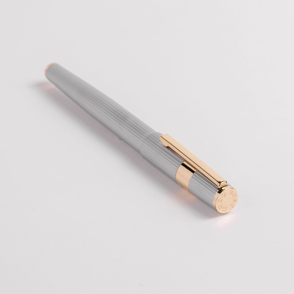 HUGO BOSS Tintenroller Gear Pinstripe Silber/Gold-8