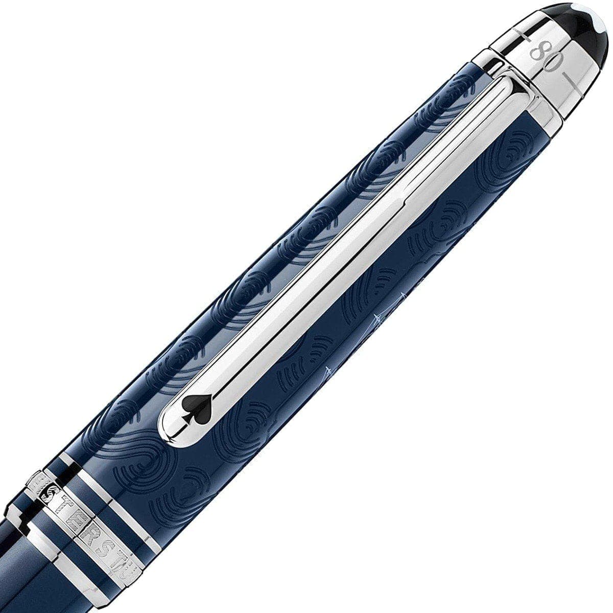 Montblanc, Kugelschreiber, Meisterstück 164 Classique, In 80 Tagen um die Welt, blau-3