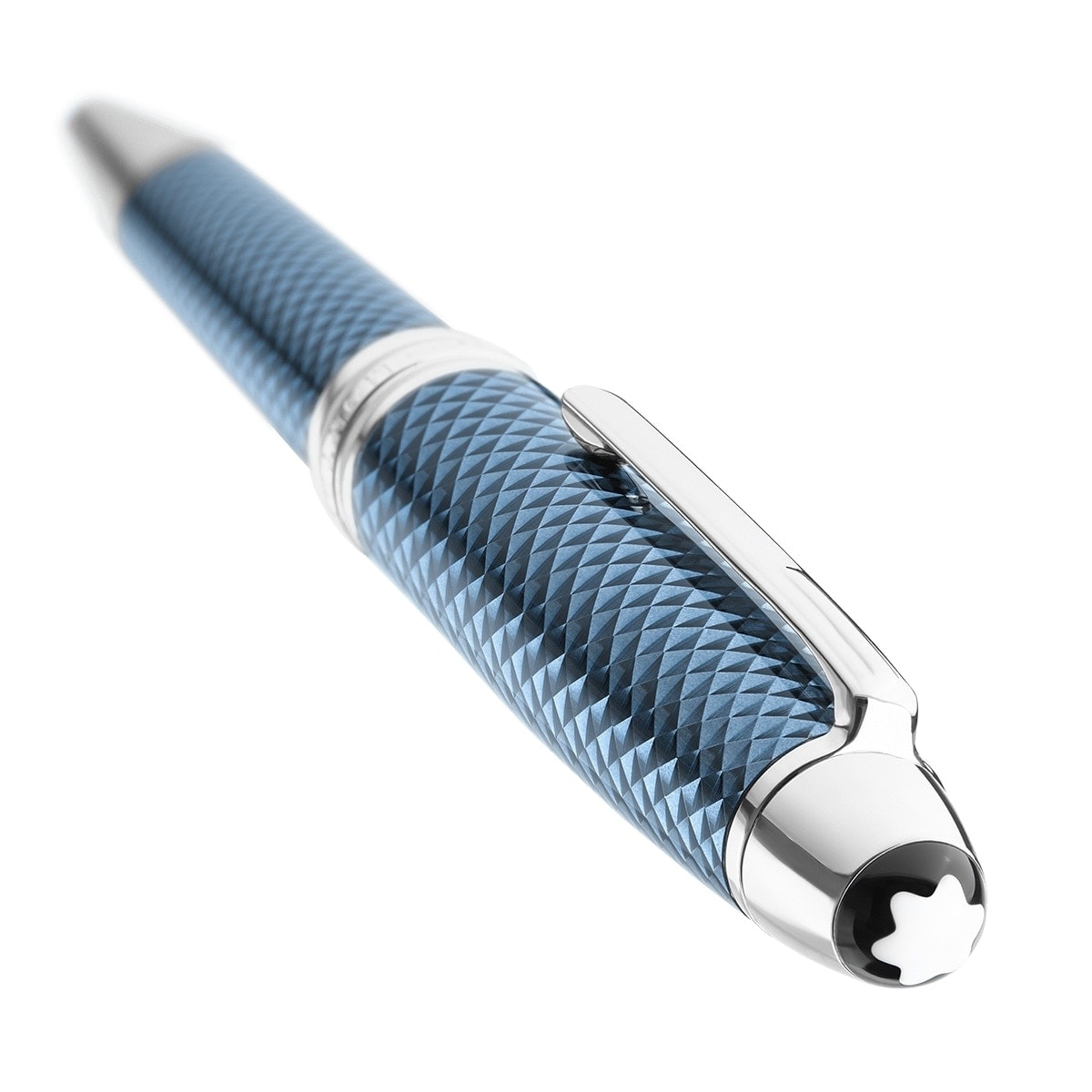 Montblanc Kugelschreiber Meisterstück Glacier Solitaire MS Midsize-5
