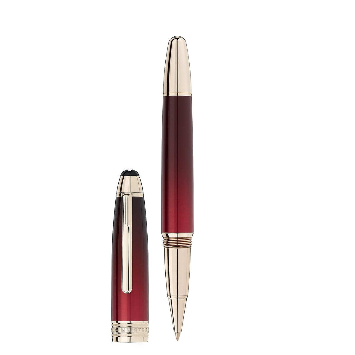 Montblanc Tintenroller Great Masters Calligraphy Solitaire Le Grand rot-4