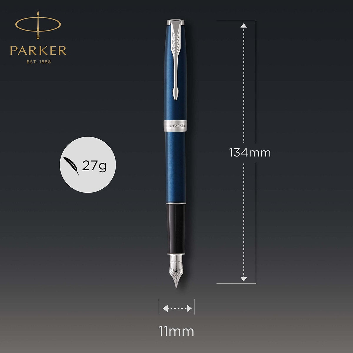 Parker Füller Sonnet Core Blau P.T.-6